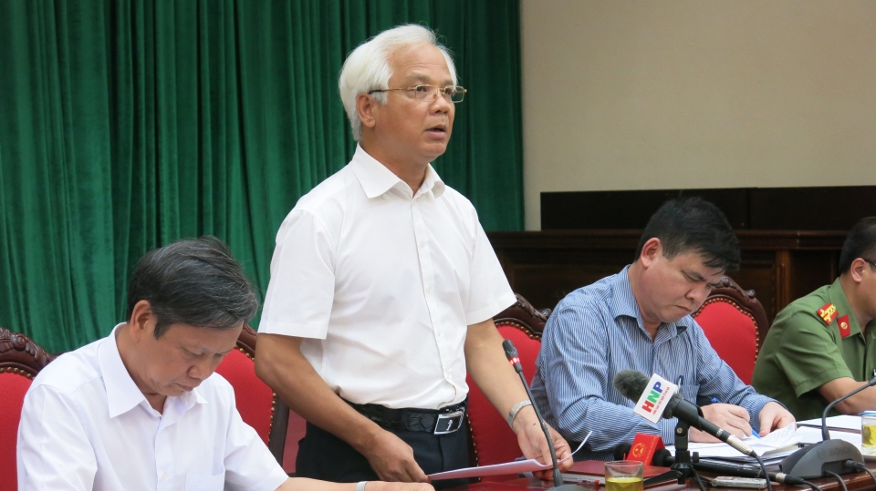 ha noi la dia phuong co so vu an tham nhung phat hien xu ly lon