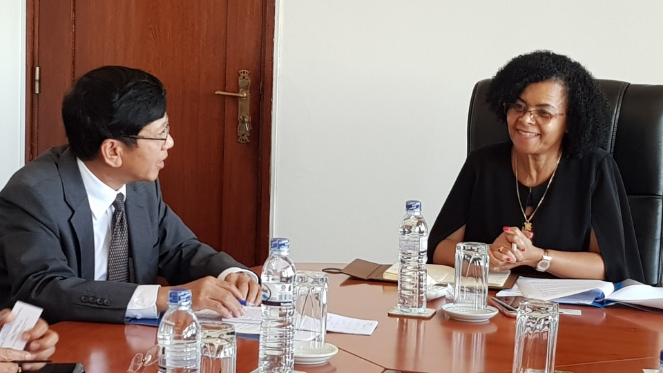 viet nam mozambique day manh hop tac ve vien thong va giao thong van tai