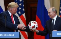 Những hình ảnh lịch sử tại cuộc gặp Thượng đỉnh Nga - Mỹ
