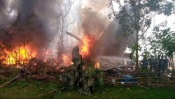 Điện chia buồn về vụ máy bay quân đội Philippines gặp nạn