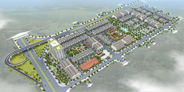 Bất động sản mới nhất: Đất nền vẫn được tiêu thụ tốt trong mùa dịch, điều chỉnh 2 dự án đô thị tại Mê Linh. Trong ảnh: Phối cảnh tổng thể dự án Khu nhà ở cao cấp Ba Đình. (Nguồn: khoahocdoisong.vn)