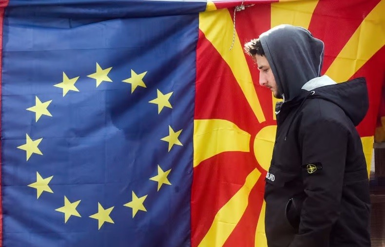 Lãnh đạo đảng đối lập Bắc Macedonia: Nếu EU chưa sẵn sàng chấp nhận, chúng tôi sẽ đợi, câu trả lời với đề xuất của Pháp là ‘không’. (Nguồn: Getty)
