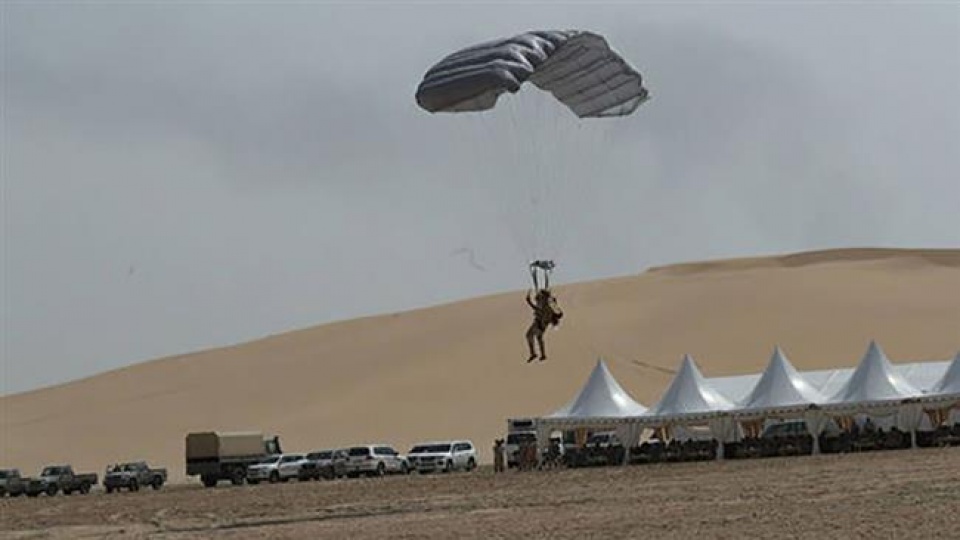 qatar my to chuc dien tap quan su chung