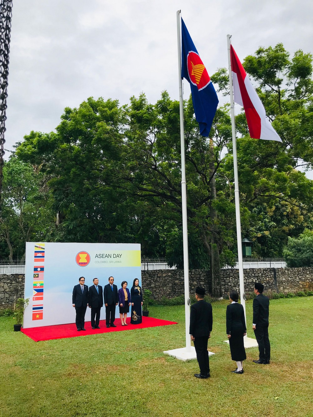 le thuong co ky niem 52 nam thanh lap asean tai colombo sri lanka