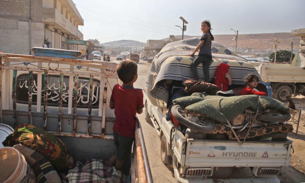 anh an tuong trong tuan 5 118 chien su syria va buc anh gay tranh cai cua tong thong trump