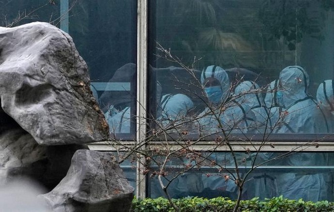 Các nhà điều tra quốc tế do WHO tập hợp đến Vũ Hán, Trung Quốc điều tra nguồn gốc Covid-19 hồi đầu năm 2021 (Nguồn AP)