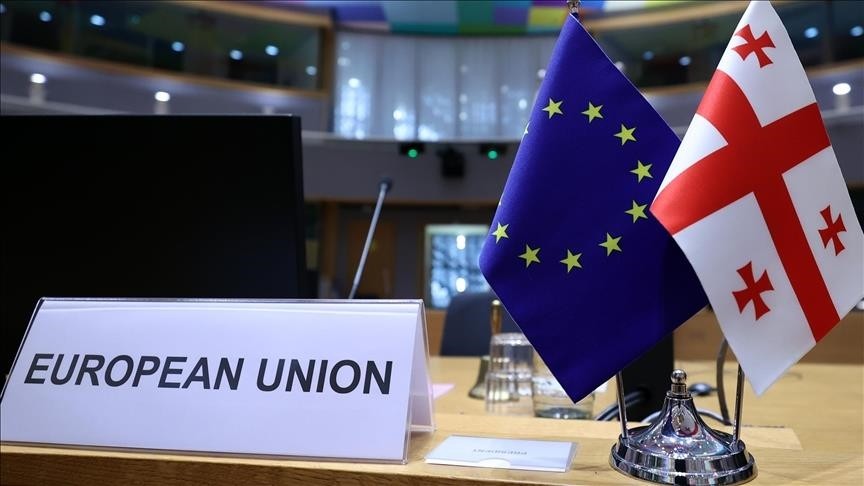 Vấn đề gia nhập EU: Quan chức EU nói ‘quả bóng hiện đang nằm ở phía tòa án Gruzia’. (Nguồn: AA)