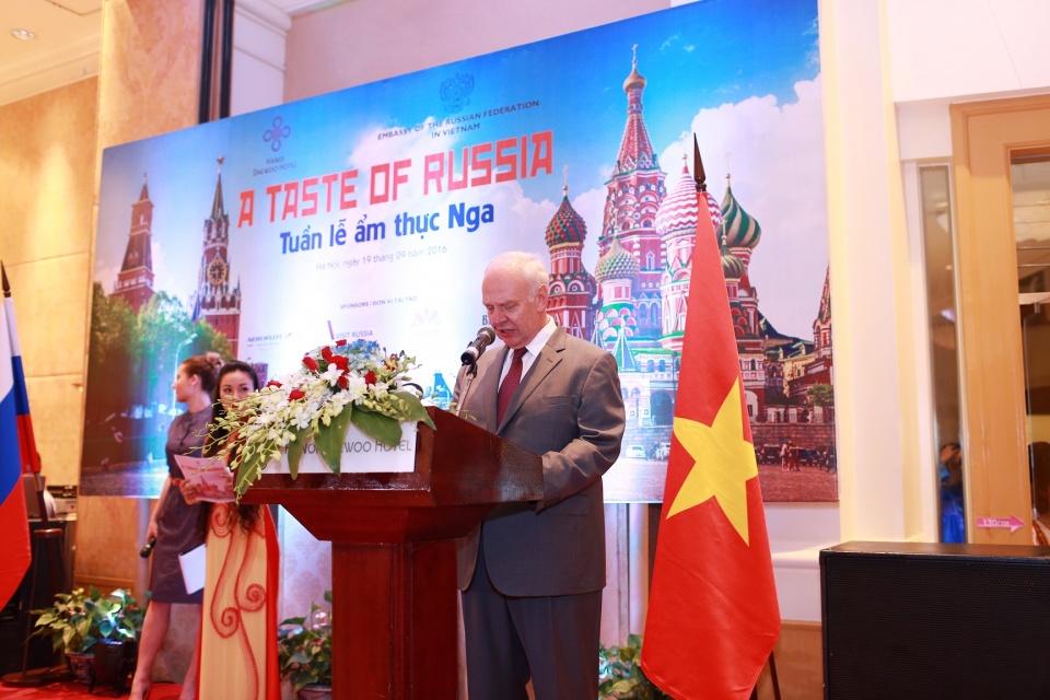 Tuần lễ ẩm thực Nga lần đầu tiên tại Hà Nội tuan le am thuc nga lan dau tien tai ha noi