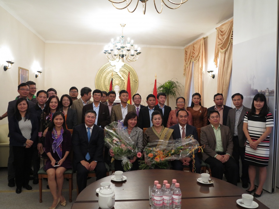 giao luu doan ket huu nghi viet nam lao tai berlin