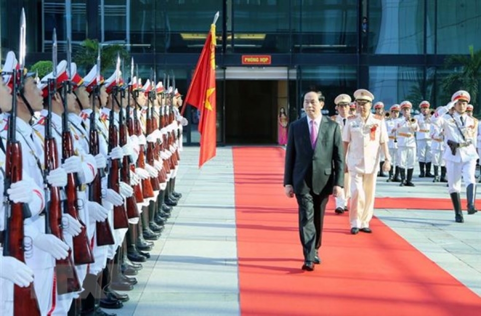 chu tich nuoc tran dai quang voi su nghiep bao ve an ninh trat tu