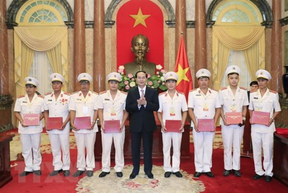 chu tich nuoc tran dai quang voi su nghiep bao ve an ninh trat tu