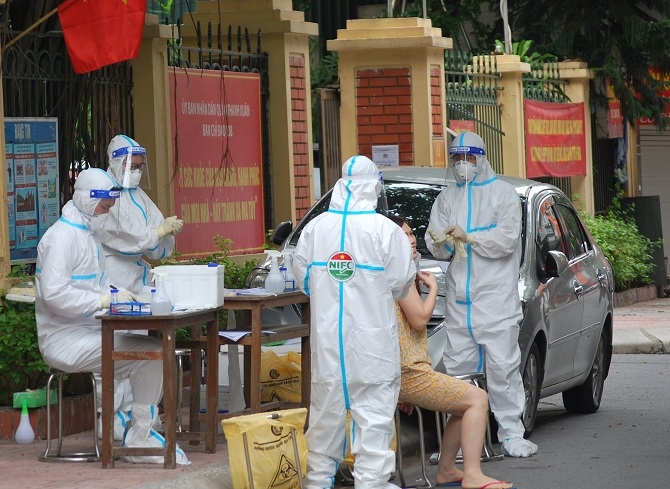 Covid-19 ở Hà Nội sáng 3/9 Covid-19 ở Hà Nội sáng 3/9