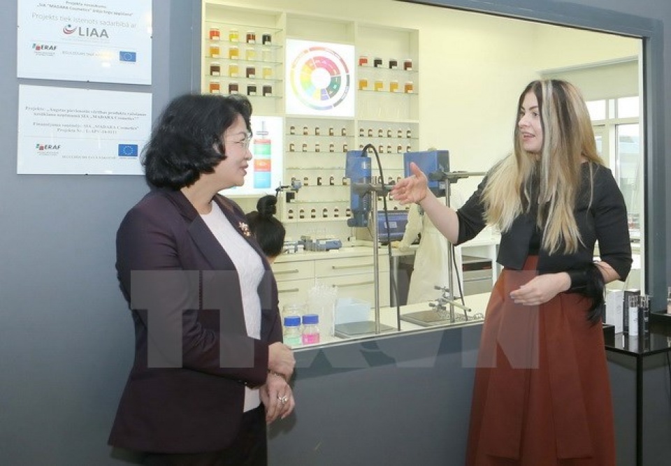 tang cuong hop tac viet nam latvia