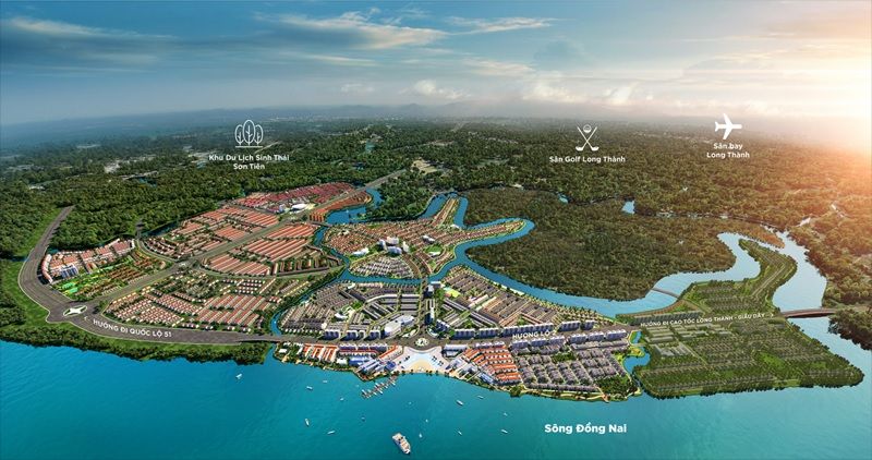 Giá trị Aqua City tăng nhờ sức bật của loạt công trình trọng điểm