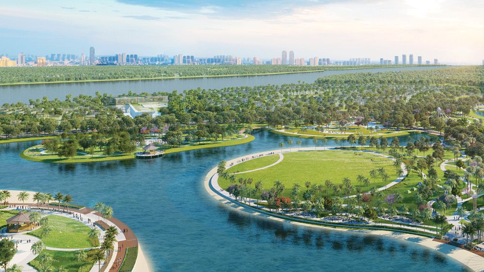 Bất động sản Vinhomes Grand Park hút khách nhờ mảng xanh 'khủng'