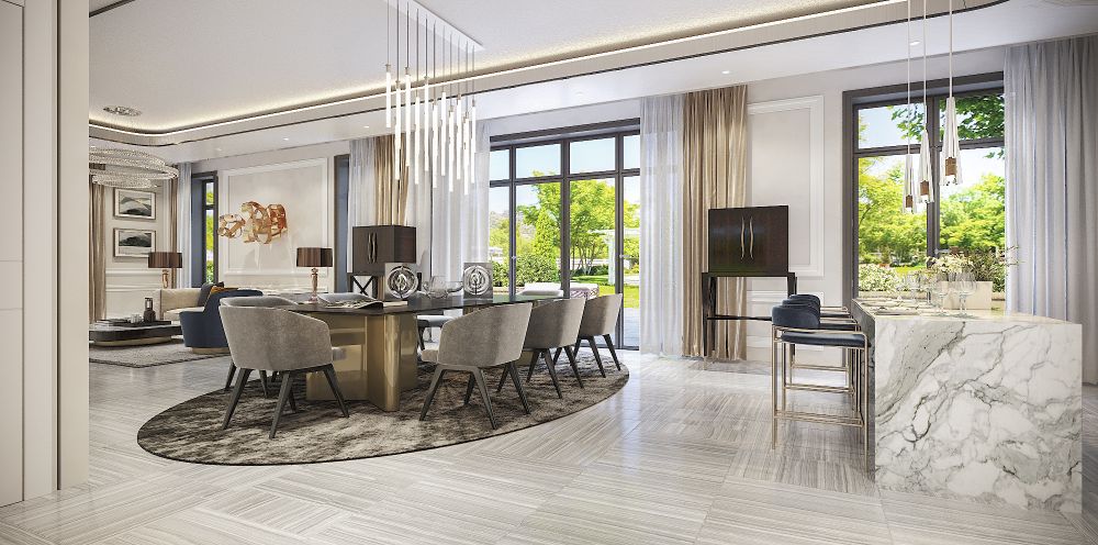 Biệt thự Aqua City: Xúc cảm sống thượng lưu