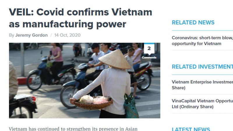 Doanh nhân Anh: Việt Nam là bệ phóng vững chắc và đáng tin cậy trong lĩnh vực sản xuất