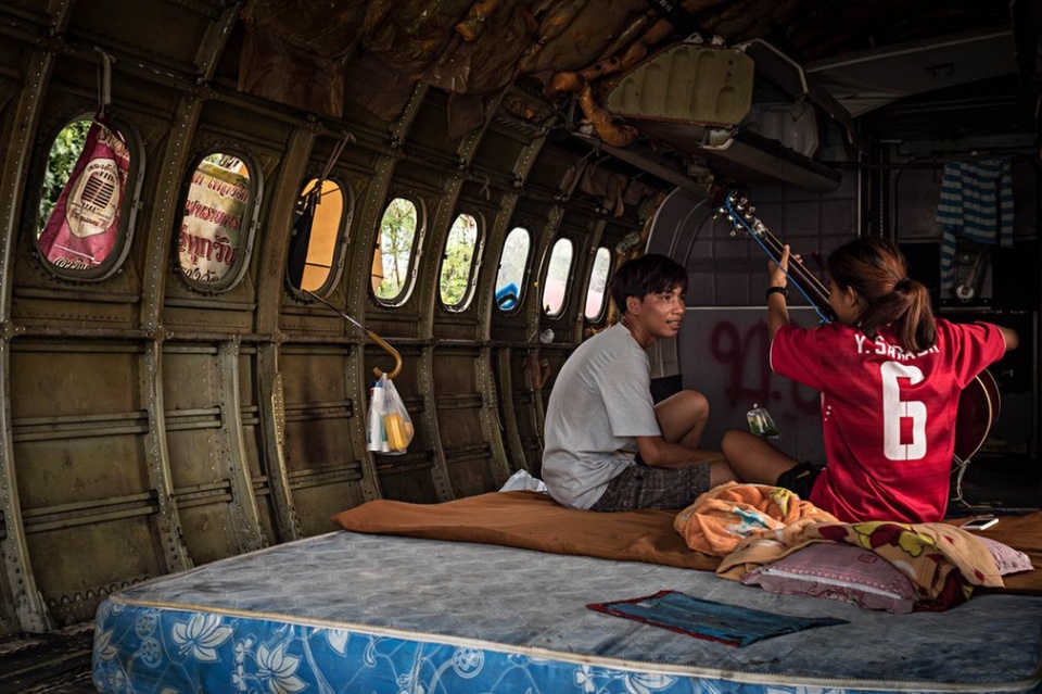 Cuộc sống tại “nghĩa địa máy bay” ở Thái Lan cuoc song tai nghia dia may bay o thai lan