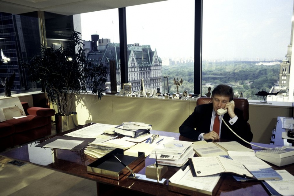 su nghiep cua ung cu vien donald trump qua anh