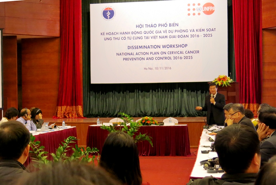 viet nam co hon 5100 ca ung thu co tu cung moi nam