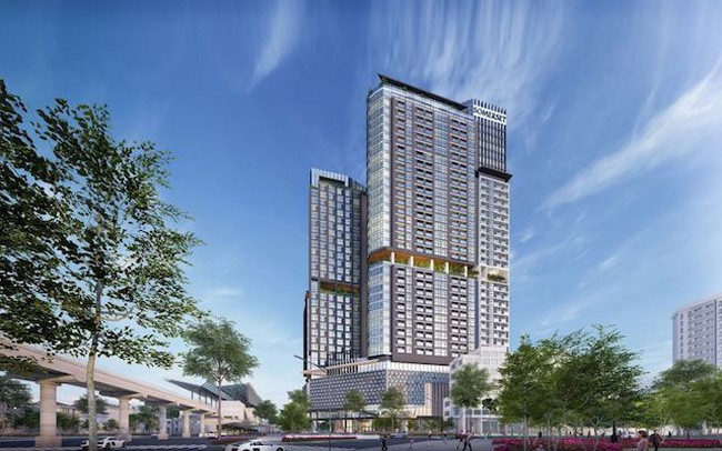 Bất động sản mới nhất: Tập đoàn Ascott Ltd. (Capitaland) mua lại tổ hợp 364 căn hộ Somerset Metropolitan West Hanoi.  Phối cảnh dự án Somerset Metropolitan West Hanoi. (Nguồn: CapitaLand)