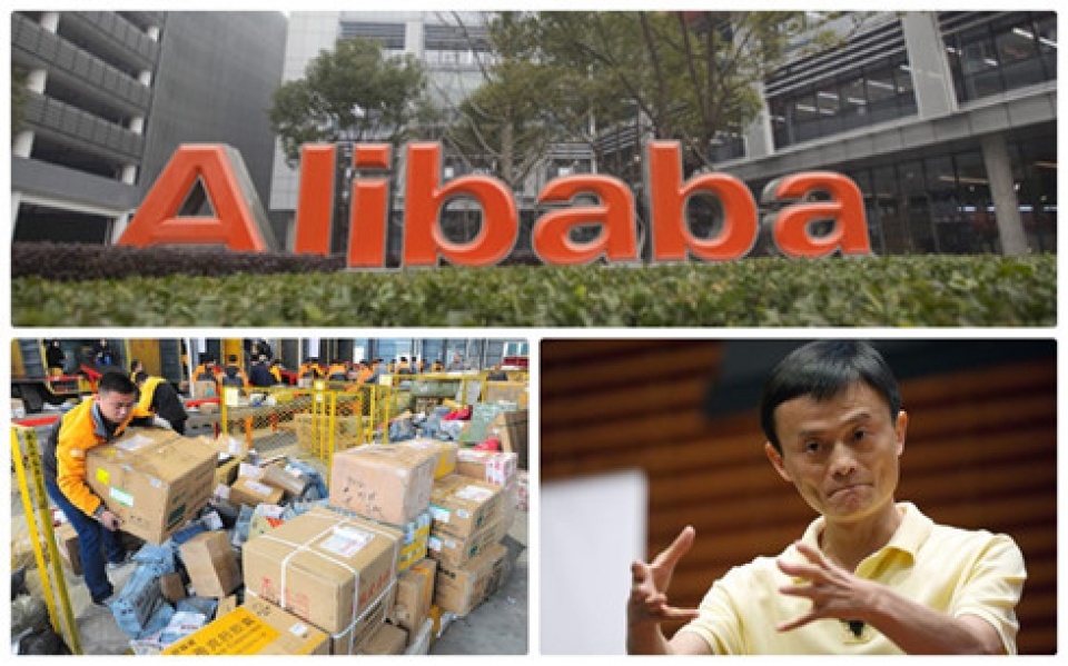 alibaba thau tom thi truong thuong mai dien tu the gioi nhu the nao