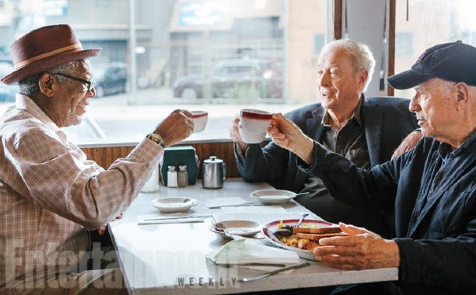 morgan freeman michael caine alan arkin ru nhau di cuop ngan hang