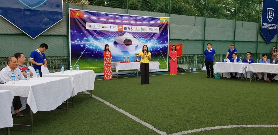 be mac giai bong da cong dong doanh nghiep viet nam tai myanmar 2018