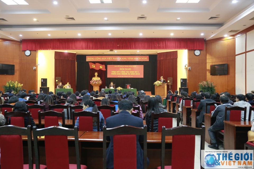 ban doi ngoai trung uong tong ket nam 2017 thao luan phuong huong nam 2018