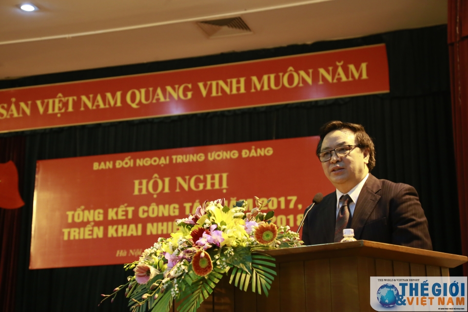 ban doi ngoai trung uong tong ket nam 2017 thao luan phuong huong nam 2018