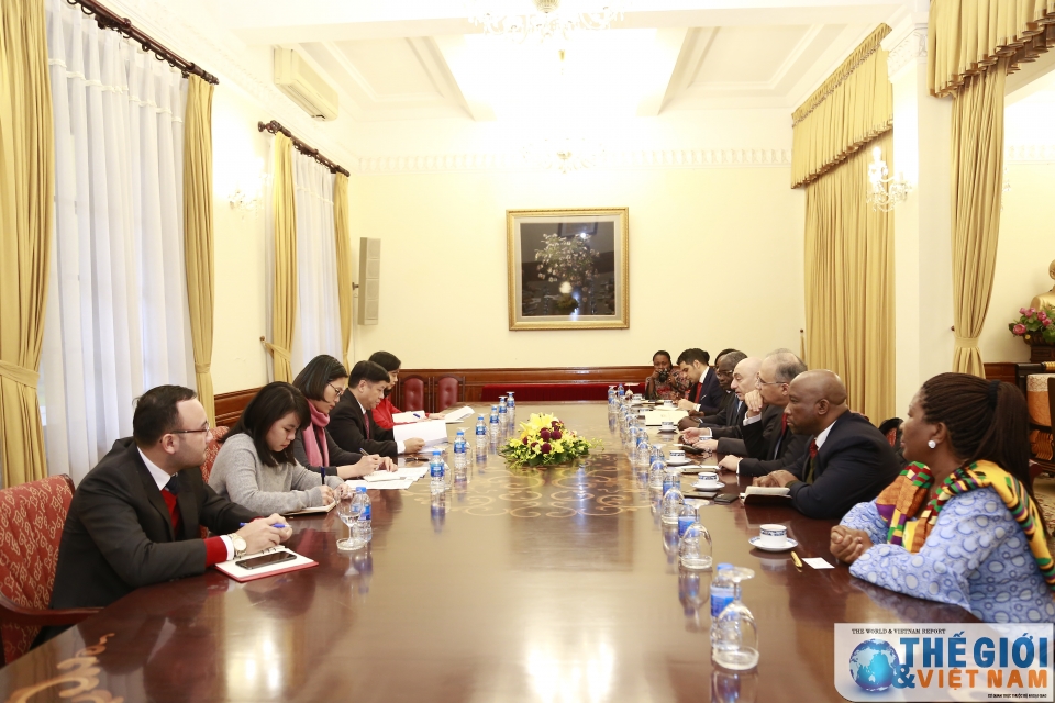 viet nam san sang thuc day quan he hop tac nhieu mat voi cac nuoc trung dong chau phi