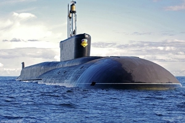 Tàu ngầm hạt nhân chiến lược lớp Borei-A nhận được sự quan tâm lớn của Mỹ và phương Tây. Nguồn: Sina
