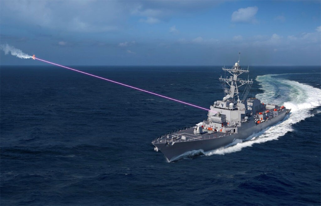 Tàu khu trục Mỹ sẽ được trang bị vũ khí laser HELIOS