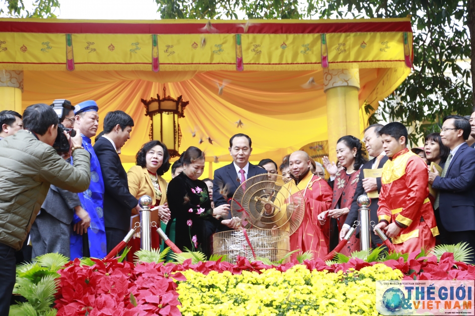 chu tich nuoc tran dai quang chu tri chuong trinh xuan que huong 2018