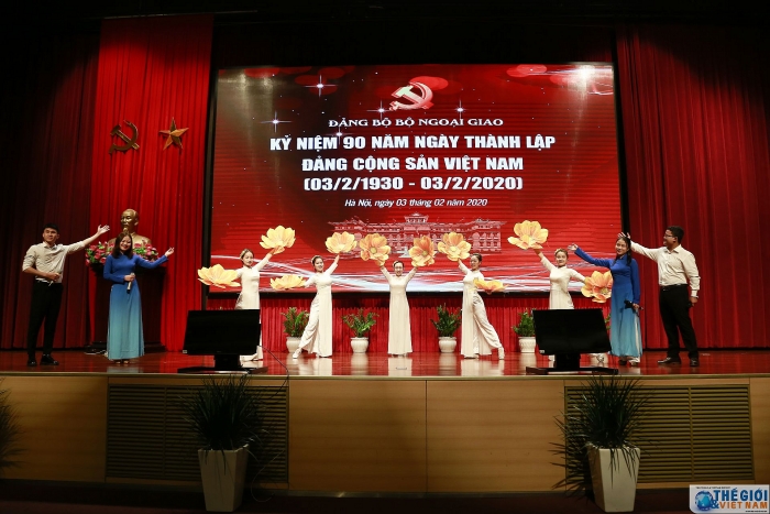 bo ngoai giao to chuc le ky niem 90 nam ngay thanh lap dang cong san viet nam