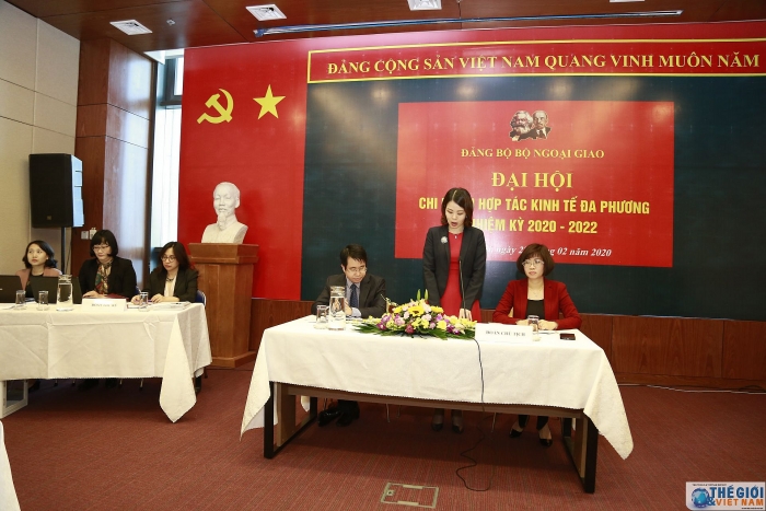 chi bo vu kinh te da phuong bo ngoai giao to chuc dai hoi mau