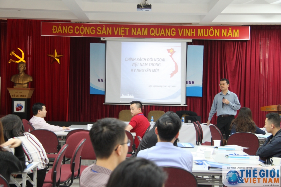 hoc vien ngoai giao khai giang khoa boi duong ve quan he quoc te