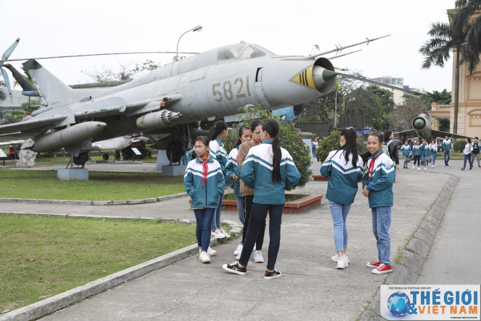 nhung chung tich hao hung cua phong khong khong quan viet nam giua long ha noi