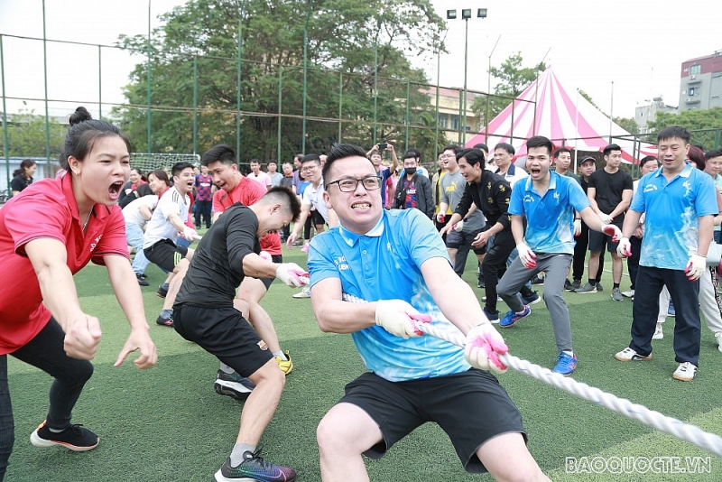 Công đoàn Bộ Ngoại giao tổ chức Hội thao Xuân 2021 Công đoàn Bộ Ngoại giao tổ chức Hội thao Xuân 2021