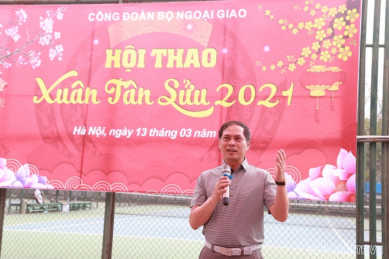 Công đoàn Bộ Ngoại giao tổ chức Hội thao Xuân 2021 Công đoàn Bộ Ngoại giao tổ chức Hội thao Xuân 2021