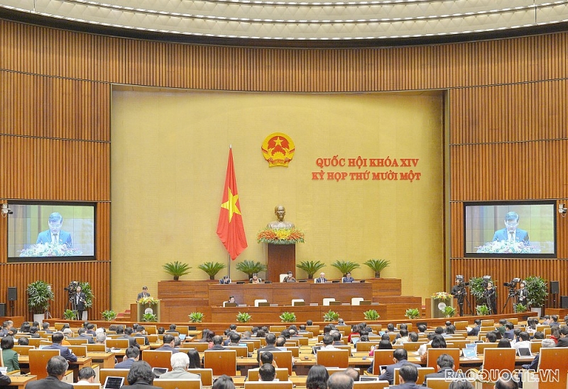 Quốc hội nghe Báo cáo tổng kết công tác nhiệm kỳ Quốc hội Khóa XIV của Viện Kiểm sát nhân dân tối cao