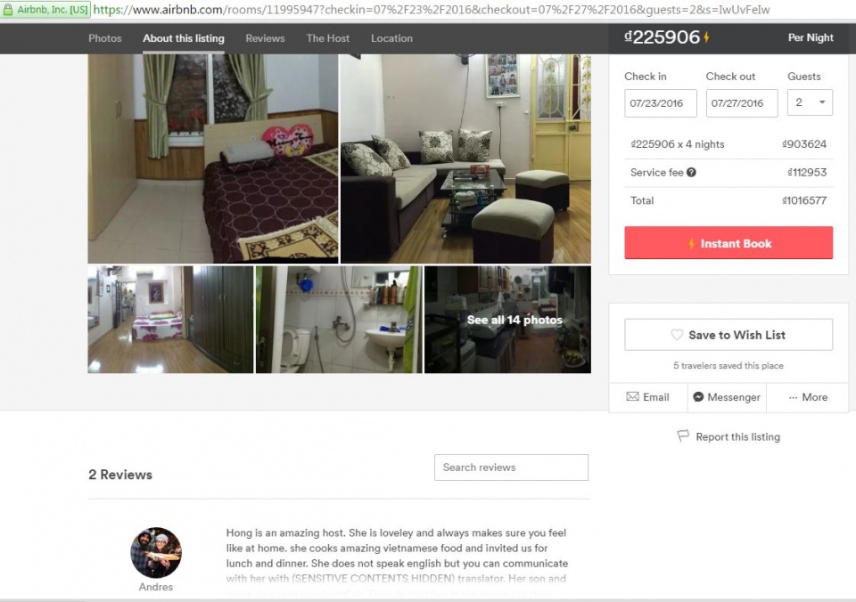 website dat phong airbnb an nen lam ra tai phap