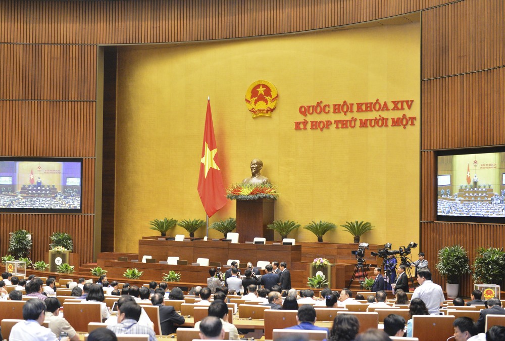 Toàn cảnh Quốc hội miễn nhiệm Phó Chủ tịch nước, một số ủy viên Ủy ban Thường vụ Quốc hội, Chủ nhiệm một số Ủy ban của Quốc hội, Tổng Thư ký Quốc hội, Tổng Kiểm toán nhà nước bằng hình thức bỏ phiếu kín