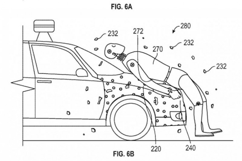 xe o to tu lai cua google bat dinh duoc nguoi di bo