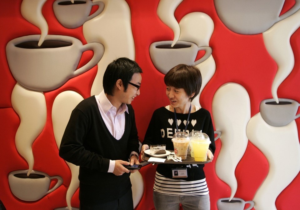 Hàn Quốc: Khi nhà thờ kiêm... quán cà phê han quoc khi nha tho kiem quan ca phe