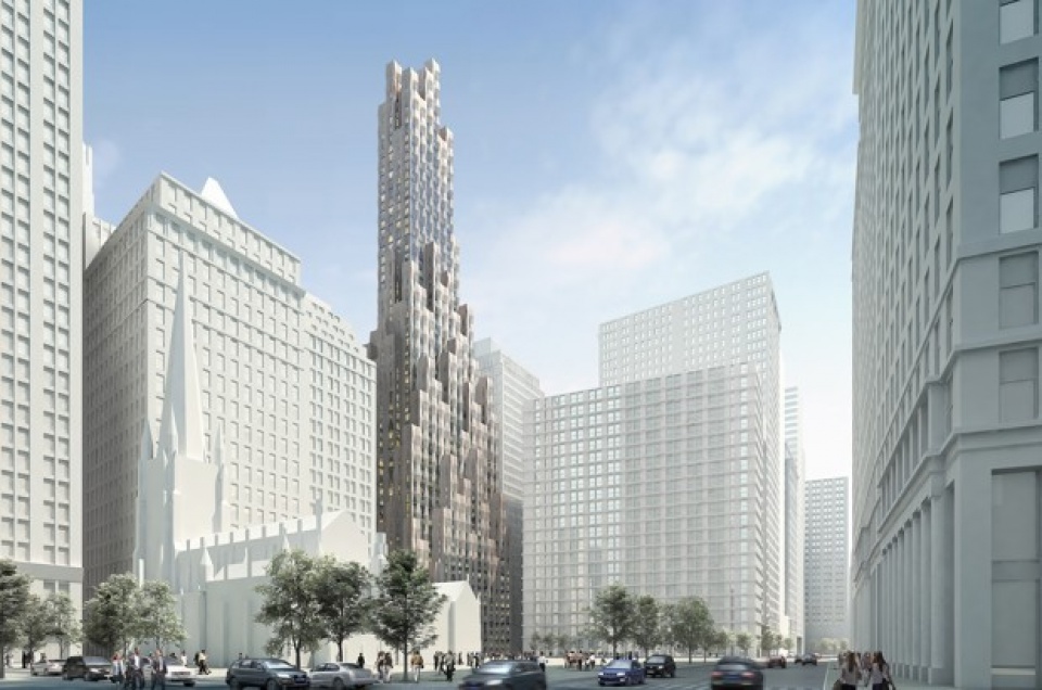 trang tri nghe thuat cho cac toa nha cao tang o new york