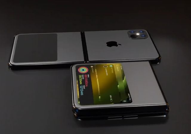 Độc đáo ý tưởng iPhone 12 Flip màn hình gập