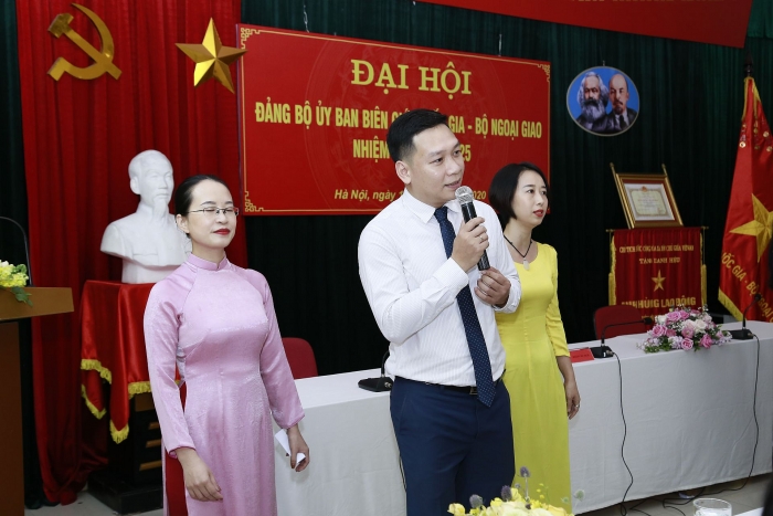 dang bo uy ban bien gioi quoc gia dang bo bo ngoai giao to chuc dai hoi diem nhiem ky 2020 2025