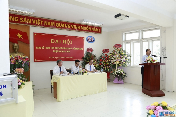 trung tam van tai doi ngoai v75 bo ngoai giao to chuc dai hoi dang bo nhiem ky 2020 2025