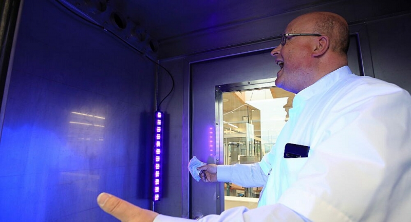 Không cần que thử Covid, chỉ cần hét một tiếng